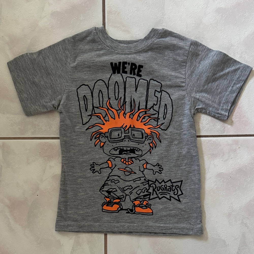 PRE OWNED Boys Rugrats T-Shirt Sz 4T